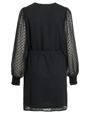 VIEdee V-Neck Kjole - Sort